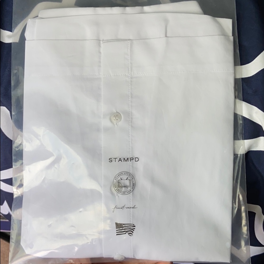 STAMPD button up - Picture 2 of 8